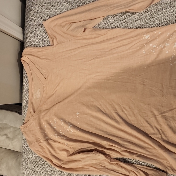 Lane Bryant, light pink, long sleeve Top. 18/20 - Picture 3 of 3